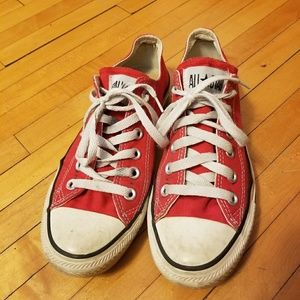 Red Converse All Stars
